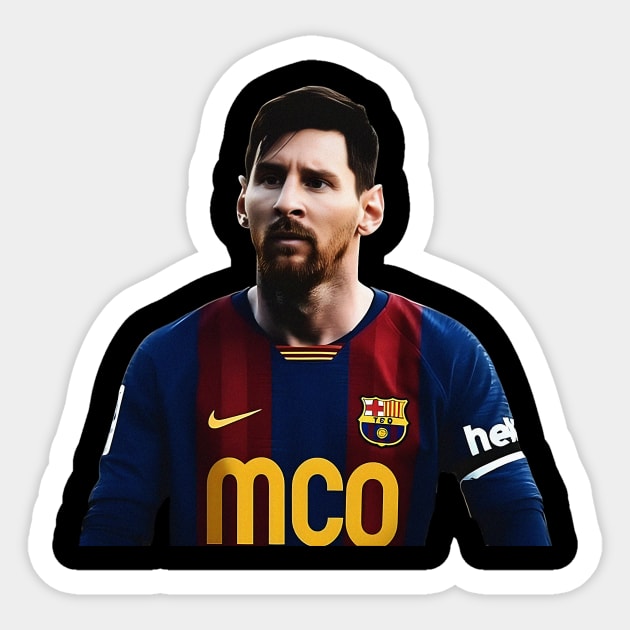 Messi is a football legend Sticker by KOTYA